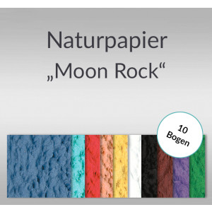 Moon Rock 250 g/qm 50 x 70 cm - 10 Bogen sortiert
