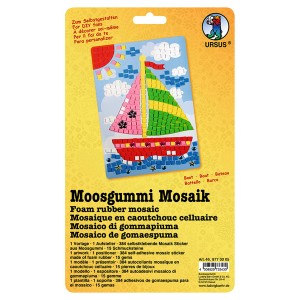 Moosgummi Mosaik "Boot"