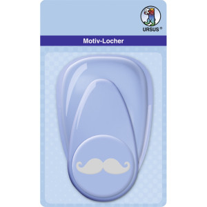 Motiv-Locher "maxi" Moustache