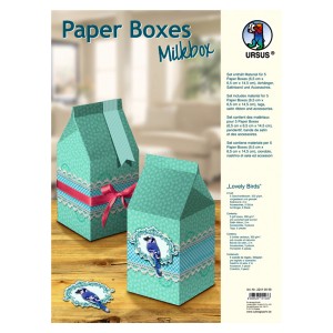 Paper Boxes "Lovely Birds"