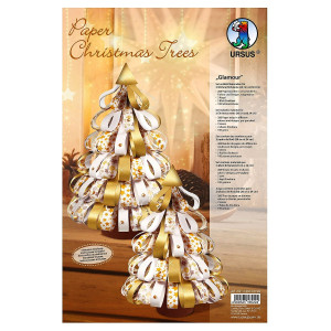 Paper Christmas Trees "Glamour"