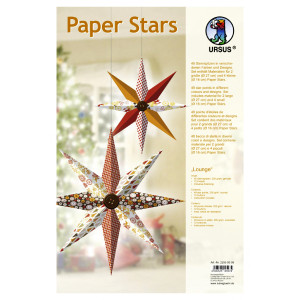 Paper Stars "Lounge" rot-orange
