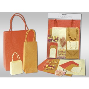 Präsenttaschen-Set "orange"