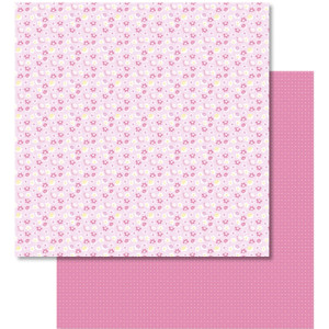 Scrapbooking Papier "Baby rosa" Motiv 04 - 25 Blatt