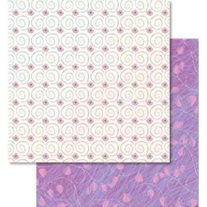 Scrapbooking Papier "Blütenzauber" Motiv 05 - 25 Blatt