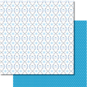 Scrapbooking Papier "Classic Christmas blau/braun"
Motiv 01 - 5 Blatt