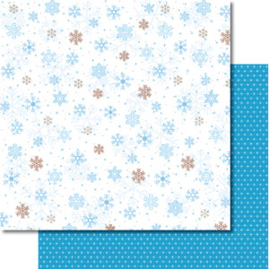 Scrapbooking Papier "Classic Christmas blau/braun"
Motiv 03 - 25 Blatt