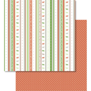 Scrapbooking Papier "Classic Christmas rot/grün"
Motiv 04 - 5 Blatt
