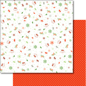 Scrapbooking Papier "Classic Christmas rot/grün"
Motiv 05 - 25 Blatt