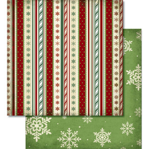 Scrapbooking Papier "Weihnachten" Motiv 72 - 25 Blatt