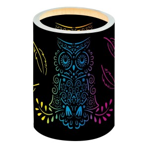 Silhouetten-Laterne "Eule"