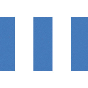 Streifen-Sammelmappe DIN A4 blau/weiß