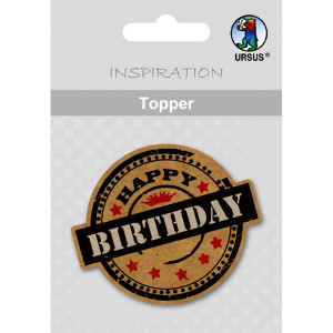 Topper "Young Spirit" Happy Birthday 1 - Motiv 06