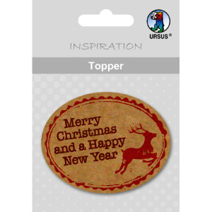 Topper "Young Spirit" Merry Christmas 2 - Motiv 20