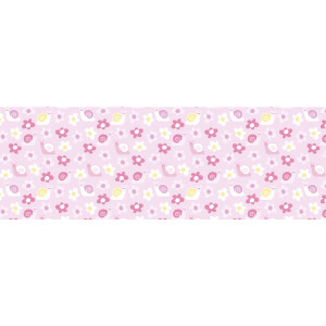 Transparentpapier "Baby" rosa DIN A4 Motiv 04 - 5 Blatt