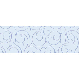 Transparentpapier "Barock" 50 x 61 cm blau - 10 Bogen