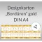 Weiteres Bild zu Designkarton "Bordüren" gold DIN A4 - 25 Blatt