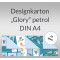 Weiteres Bild zu Designkarton "Glory" petrol DIN A4 - 25 Blatt