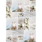 Weiteres Bild zu Designkarton "Starlight" Hochzeit weiß/silber DIN A4 - 25 Blatt