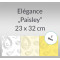 Weiteres Bild zu Elegance "Paisley" 220 g/qm 23 x 32 cm - 5 Blatt
