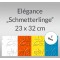 Weiteres Bild zu Elegance "Schmetterlinge" 220 g/qm 23 x 32 cm - 5 Blatt