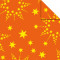 Weiteres Bild zu Faltblätter Aurelio-Stern "Sternenglanz" orange 14,8 x 14,8 cm