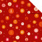 Weiteres Bild zu Faltblätter Aurelio-Stern "Winterzauber" orange/rot 14,8 x 14,8 cm