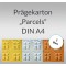 Weiteres Bild zu Folien-Prägekarton "Parcels" DIN A4 - 5 Blatt