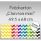 Weiteres Bild zu Fotokarton "Chevron mini" 49,5 x 68 cm - 10 Bogen sortiert