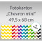 Weiteres Bild zu Fotokarton "Chevron mini" 49,5 x 68 cm - 10 Bogen