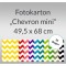 Weiteres Bild zu Fotokarton "Chevron mini" 49,5 x 68 cm - 10 Bogen