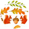 Weiteres Bild zu Fotokarton "Herbst" 49,5 x 68 cm - 10 Blatt sortiert