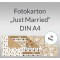 Weiteres Bild zu Fotokarton "Just Married" DIN A4 - 10 Blatt