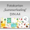 Weiteres Bild zu Fotokarton "Summerfeeling" DIN A4 - 10 Blatt