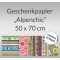 Weiteres Bild zu Geschenkpapier "Alpenchic" - 25 Bogen