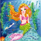 Weiteres Bild zu Moosgummi-Mosaik "Glitter" Meerjungfrau