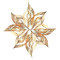 Weiteres Bild zu Paper Stars "Ornament" gold