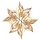 Weiteres Bild zu Paper Stars "Ornament" gold