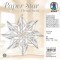 Weiteres Bild zu Paper Stars "Ornament" silber