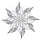 Weiteres Bild zu Paper Stars "Ornament" silber