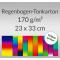 Weiteres Bild zu Regenbogen-Tonkarton 170 g/qm 23 x 33 cm - 10 Blatt sortiert