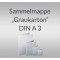 Weiteres Bild zu Sammelmappe "Graukarton" DIN A3 mit Gummizug