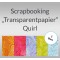 Weiteres Bild zu Scrapbooking Papier "Transparentpapier" Quirl - 5 Blatt