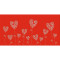 Weiteres Bild zu Silhouetten-Tischlichter "Filigrano" Herzblumen rubinrot - Motiv 15