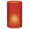 Weiteres Bild zu Silhouetten-Tischlichter "Filigrano" Weihnachtsbäume rubinrot - Motiv 30