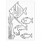 Weiteres Bild zu Stickkarton 300 g/qm - 8 Blatt mi Motiven, 2 Blatt unbedruckt