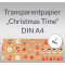 Weiteres Bild zu Transparentpapier "Christmas Time" DIN A4 - 5 Blatt