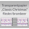 Weiteres Bild zu Transparentpapier "Classic Christmas" flieder/brombeer 50 x 61 cm - 5 Bogen sortiert