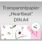 Weiteres Bild zu Transparentpapier "Heartbeat" DIN A4 - 25 Blatt