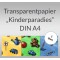 Weiteres Bild zu Transparentpapier "Kinderparadies" DIN A4 - 5 Blatt